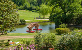 <center>Le parc de Maison Blanche.</center>Festival des Arts Ephémères en 2010.