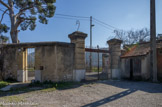 <center> L'hôpital Salvator.</center>Le portail donnant sur l'ancien chemin de Cassis.