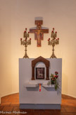 <center>Eglise de Sainte Marguerite.</center>Bas-côté droit. Le saint Sacrement.