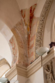<center>Eglise de Sainte Marguerite.</center>Restes de peintures murales.